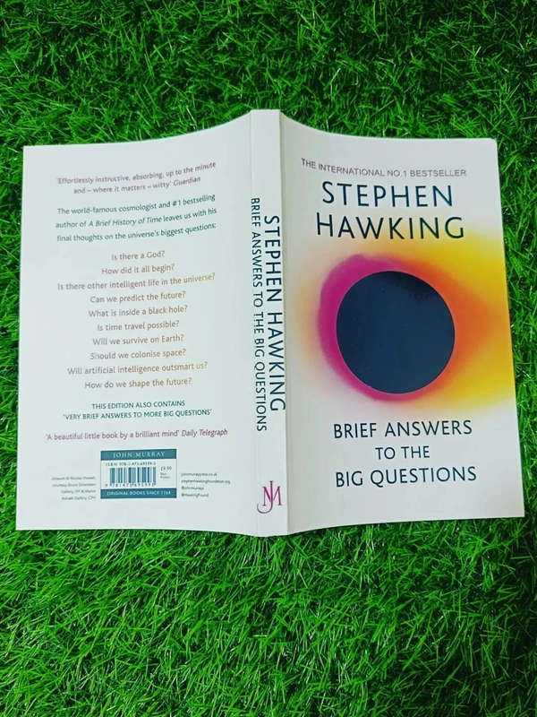 Brief Answers to the Big Questions by Stephen Hawking | Science & Universe Book, Astrophysics Explained, Final Work Bestseller