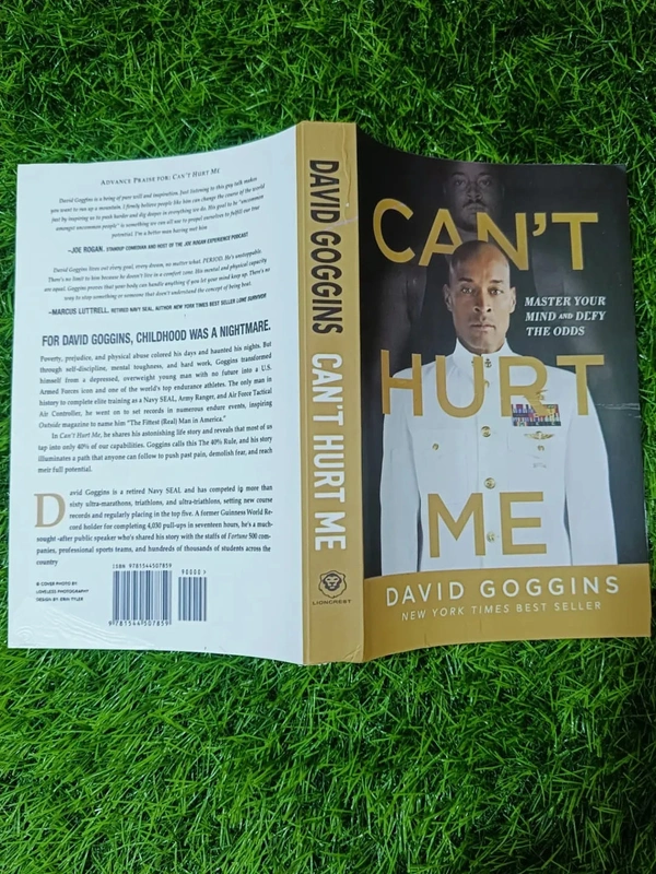 Can't Hurt Me by David Goggins | Motivational Biography, Mental Toughness Book, Self-Discipline Bestseller