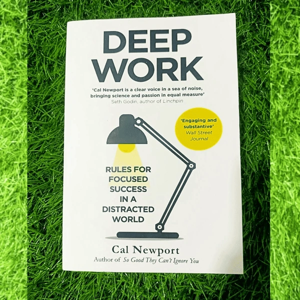 Deep Work by Cal Newport | Productivity Mastery Book, Focus & Concentration Guide, Work Success Strategies
