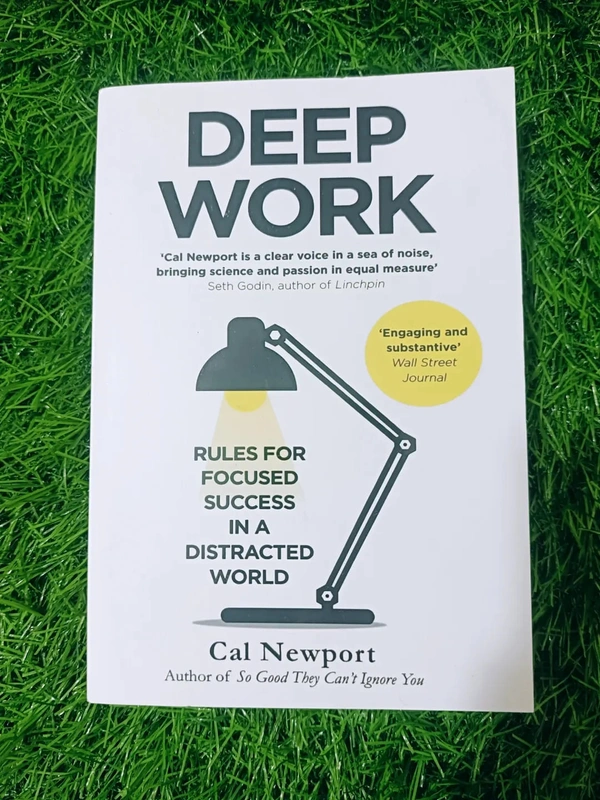 Deep Work by Cal Newport | Productivity Mastery Book, Focus & Concentration Guide, Work Success Strategies