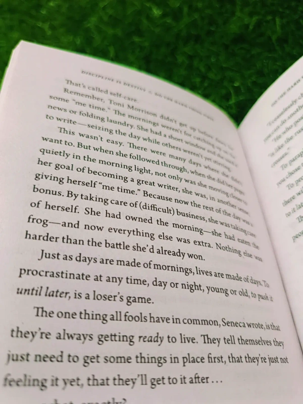 Discipline Is Destiny by Ryan Holiday | Stoic Self-Control Book, Modern Stoicism Guide, Daily Motivation Bestseller