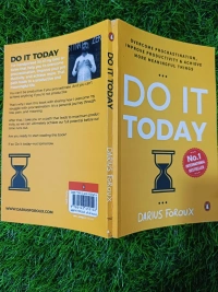 Do It Today by Darius Foroux | Anti-Procrastination Book, Productivity & Focus Guide, Self-Development Bestseller