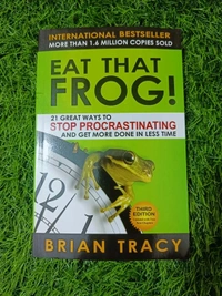 Eat That Frog by Brian Tracy | Time Management Book, Productivity Techniques, Beat Procrastination Bestseller