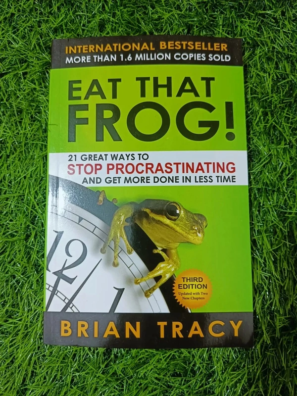 Eat That Frog by Brian Tracy | Time Management Book, Productivity Techniques, Beat Procrastination Bestseller