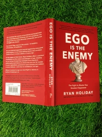 Ego is the Enemy by Ryan Holiday | Stoic Wisdom Book, Personal Growth & Self-Awareness, Life Discipline Bestseller