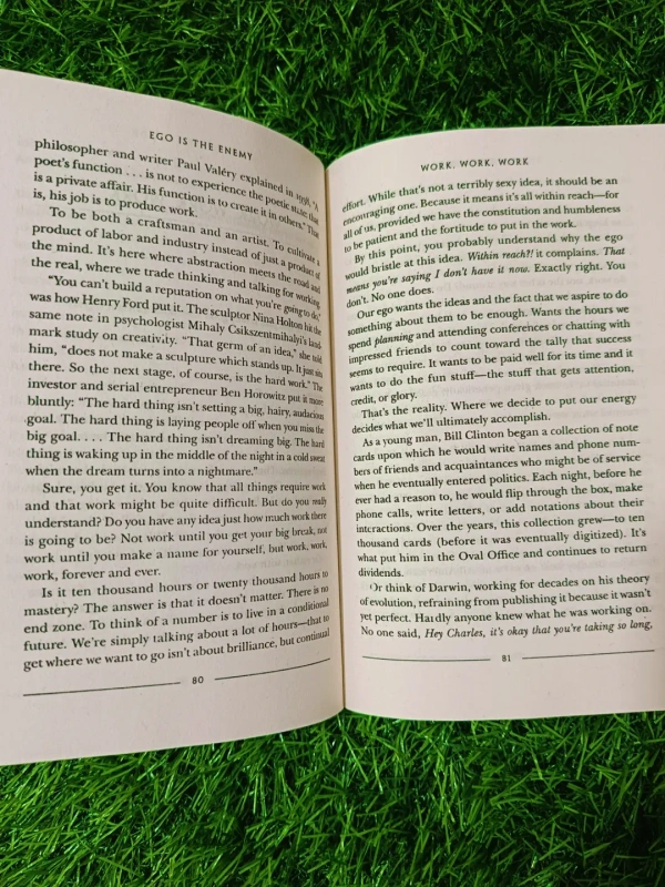 Ego is the Enemy by Ryan Holiday | Stoic Wisdom Book, Personal Growth & Self-Awareness, Life Discipline Bestseller