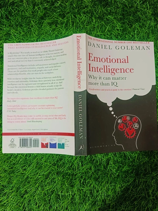 Emotional Intelligence by Daniel Goleman | EQ Development Book, Social Skills Guide, Psychology Bestseller