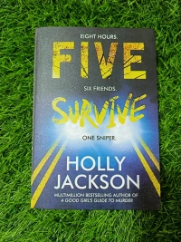 Five Survive By Holly Jackson | Survival Thriller, Teen Mystery, Locked Room Suspense, Bestseller YA Book