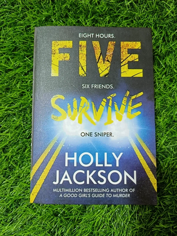 Five Survive By Holly Jackson | Survival Thriller, Teen Mystery, Locked Room Suspense, Bestseller YA Book