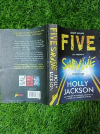 Five Survive By Holly Jackson | Survival Thriller, Teen Mystery, Locked Room Suspense, Bestseller YA Book