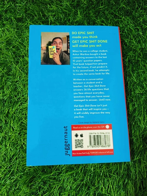 Get Epic Shit Done by Ankur Warikoo | Productivity Book, Student Motivation Guide, Self-Help Bestseller India