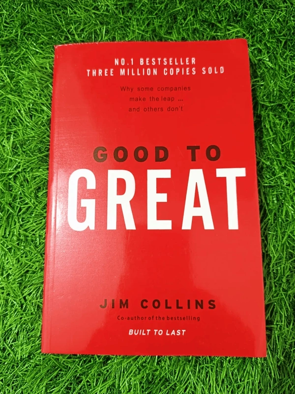 Good to Great by Jim Collins | Business Leadership Book, Company Growth Strategy, Top Management Bestseller