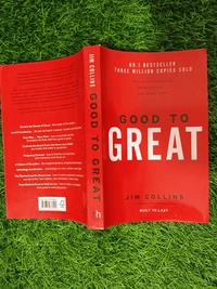 Good to Great by Jim Collins | Business Leadership Book, Company Growth Strategy, Top Management Bestseller