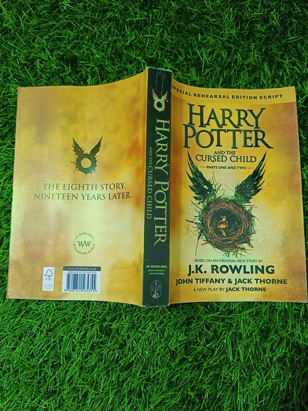Harry Potter and The Cursed Child by J.K. Rowling | Harry Potter Continuation, Magical Fantasy Drama, Script Format Bestseller