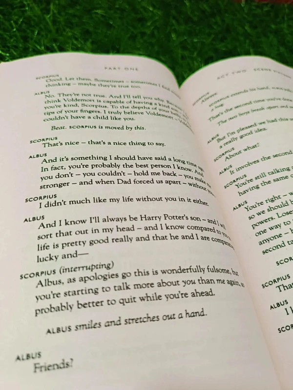 Harry Potter and The Cursed Child by J.K. Rowling | Harry Potter Continuation, Magical Fantasy Drama, Script Format Bestseller