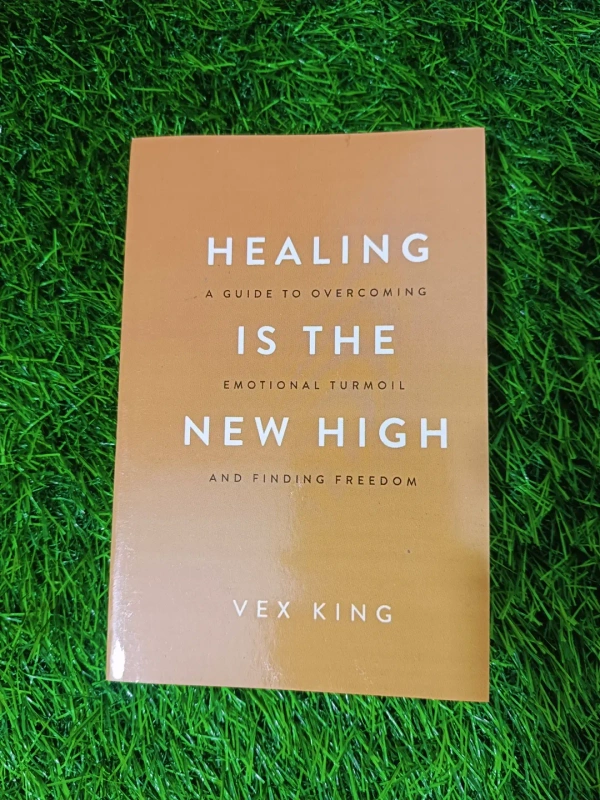 Healing Is the New High by Vex King | Emotional Healing Book, Mental Health & Self-Love Guide, Spiritual Growth Bestseller
