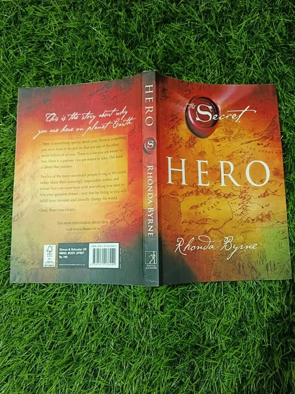 Hero (Secret) by Rhonda Byrne | Personal Success Journey, Law of Attraction Motivation Book, Self-Development Bestseller