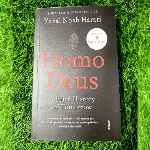 Homo Deus by Yuval Noah Harari | Future Predictions Book, AI & Technology Impact, Global Bestseller in Non-Fiction