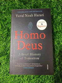 Homo Deus by Yuval Noah Harari | Future Predictions Book, AI & Technology Impact, Global Bestseller in Non-Fiction