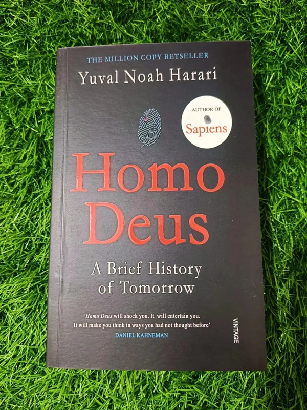 Homo Deus by Yuval Noah Harari | Future Predictions Book, AI & Technology Impact, Global Bestseller in Non-Fiction