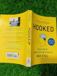 Hooked by Nir Eyal | Behavioral Design Book, Product Development Strategy, Tech & Startup Bestseller