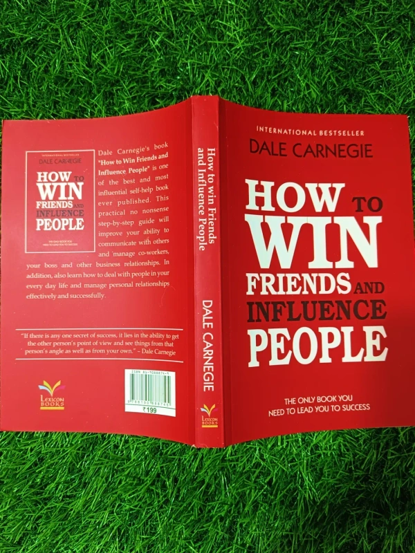 How To Win Friends And Influence People by Dale Carnegie | Communication Skills Book, Relationship Building Guide, Classic Success Bestseller