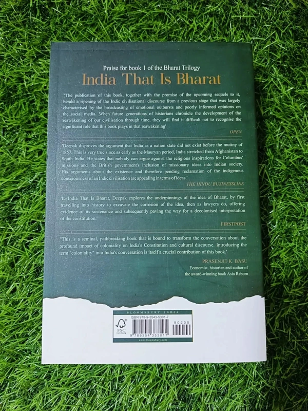 India Bharat and Pakistan by J. Sai Deepak | Constitutional History Book, India-Pakistan Relations, Bestseller on Indian Law