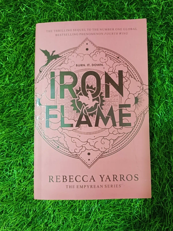 Iron Flame By Rebecca Yarros | The Empyrean Series | Book 2 | Dragon Fantasy Series, Romantic Fantasy, BookTok Sensation