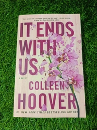 It Ends with Us By Colleen Hoover | Bestselling Romance Novel, Love Story Book, Emotional Fiction, TikTok Trending Book, Colleen Hoover Bestseller