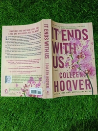 It Ends with Us By Colleen Hoover | Bestselling Romance Novel, Love Story Book, Emotional Fiction, TikTok Trending Book, Colleen Hoover Bestseller