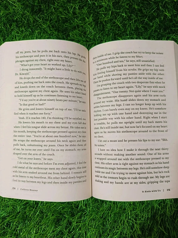 It Ends with Us By Colleen Hoover | Bestselling Romance Novel, Love Story Book, Emotional Fiction, TikTok Trending Book, Colleen Hoover Bestseller