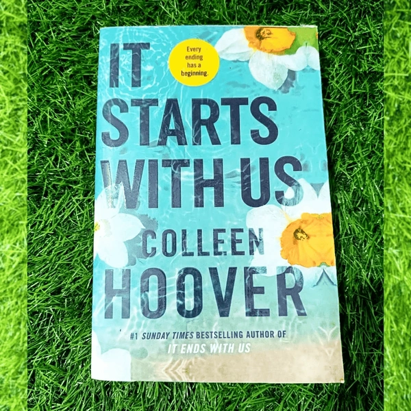 It Starts with Us By Colleen Hoover | Sequel to It Ends with Us, Romantic Fiction Book, Must-Read Love Story, Popular Book by Colleen Hoover
