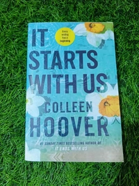 It Starts with Us By Colleen Hoover | Sequel to It Ends with Us, Romantic Fiction Book, Must-Read Love Story, Popular Book by Colleen Hoover