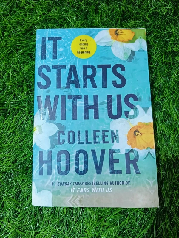 It Starts with Us By Colleen Hoover | Sequel to It Ends with Us, Romantic Fiction Book, Must-Read Love Story, Popular Book by Colleen Hoover