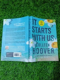 It Starts with Us By Colleen Hoover | Sequel to It Ends with Us, Romantic Fiction Book, Must-Read Love Story, Popular Book by Colleen Hoover