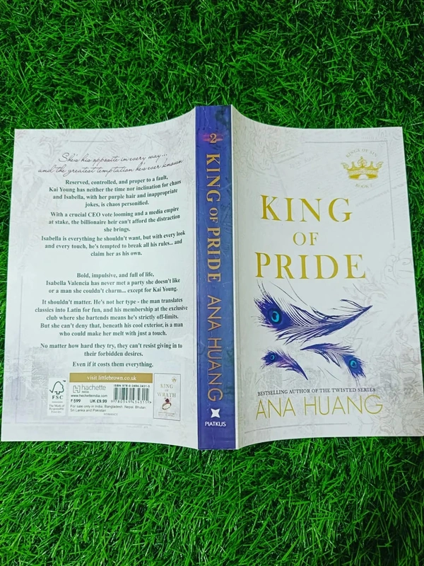 King of Pride By Ana Huang | Kings of Sin Set | Book 2 | Grumpy x Sunshine Romance, Contemporary Fiction, TikTok Hit