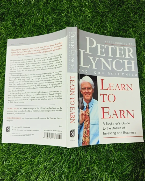 Learn to Earn by Peter Lynch | Beginners Finance Book, Investing Basics, Stock Market for Students & Young Adults