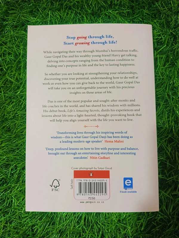 Life's Amazing Secrets by Gaur Gopal Das | Purposeful Living Book, Balance & Happiness Guide, Self-Help Bestseller