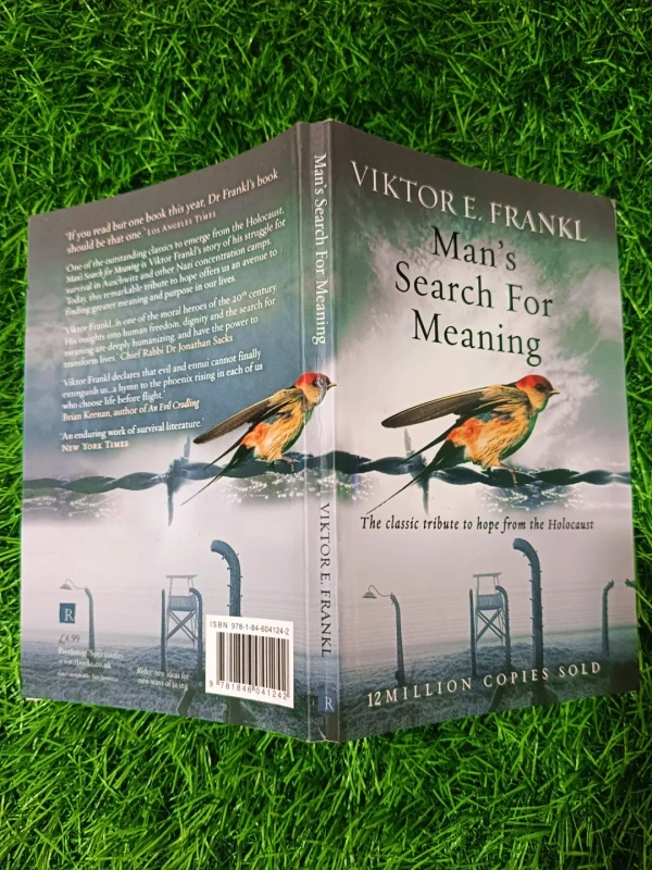 Man's Search for Meaning by Viktor E. Frankl | Psychology of Survival, Life Purpose Book, Holocaust Memoir Bestseller