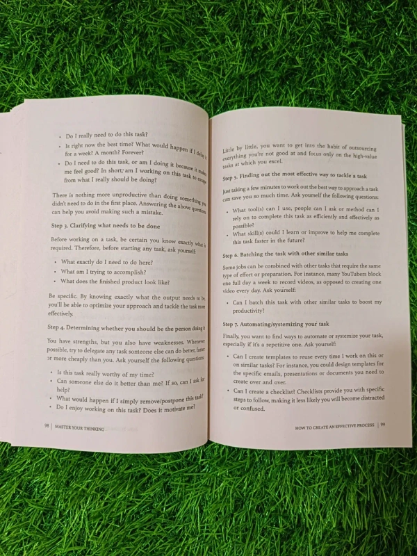 Master Your Thinking by Thibaut Meurisse | Practical Thinking Guide, Mental Clarity Book, Decision Making Mastery