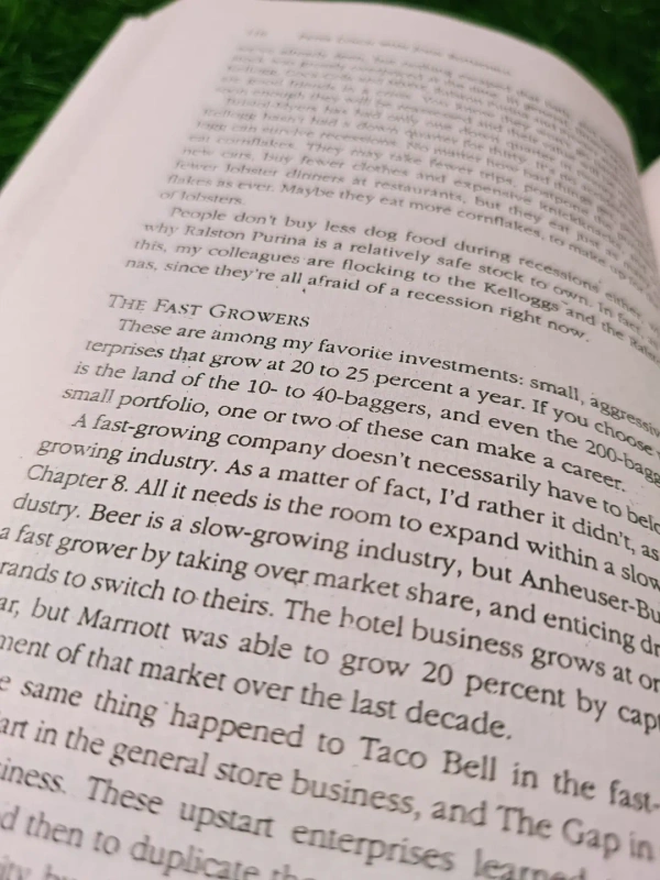 One Up On Wall Street by Peter Lynch | Practical Investment Book, Stock Market Guide, Long-Term Wealth Building Bestseller