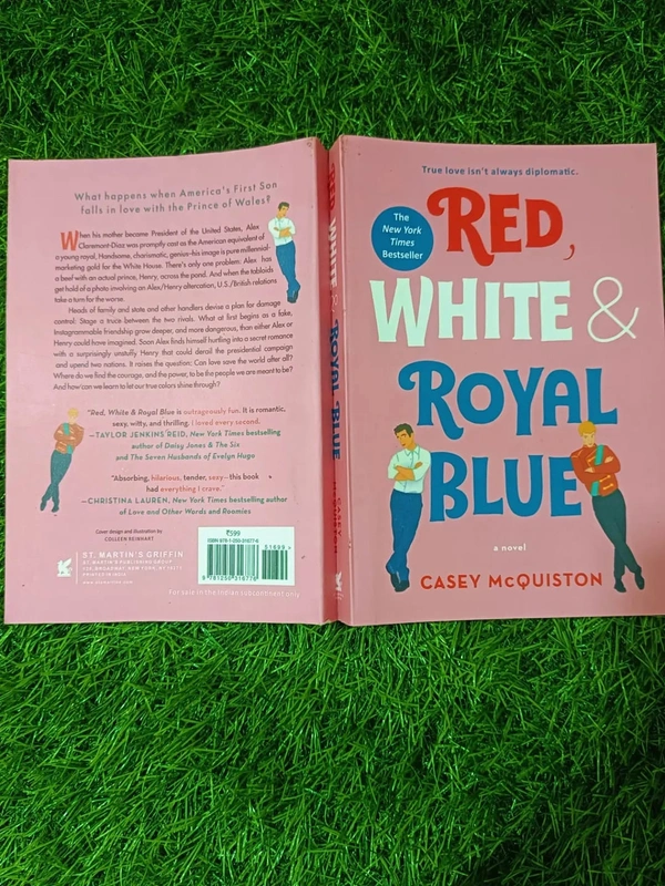 Red, White & Royal Blue By Casey McQuiston | LGBTQ+ Royal Romance, Bestselling Fiction, Netflix Adaptation Book