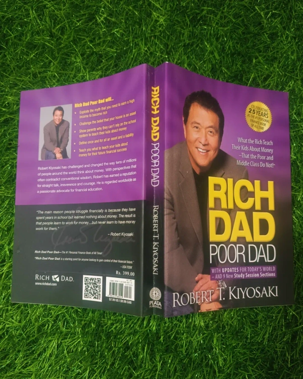 Rich Dad Poor Dad by Robert Kiyosaki | Financial Literacy Book, Investment Mindset, Money Lessons for Beginners