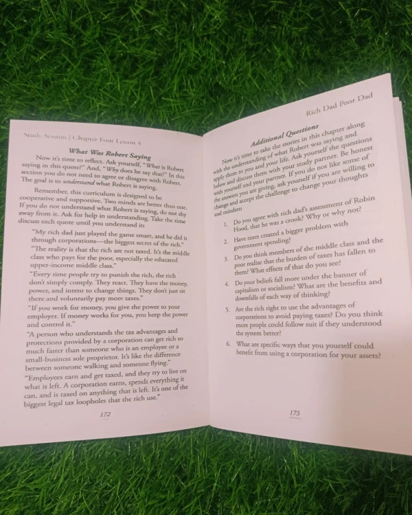 Rich Dad Poor Dad by Robert Kiyosaki | Financial Literacy Book, Investment Mindset, Money Lessons for Beginners