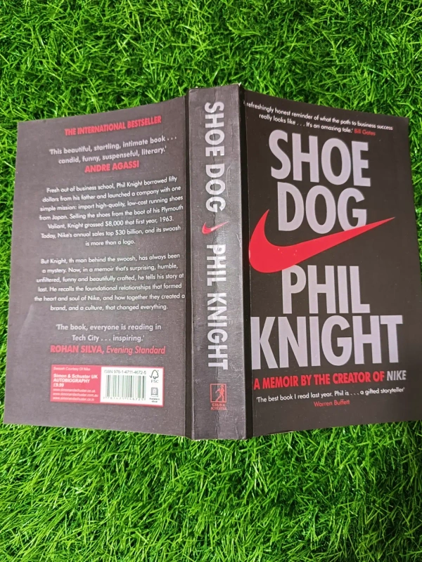 Shoe Dog by Phil Knight | Nike Founder Story, Entrepreneur Memoir, Startup Journey Bestseller