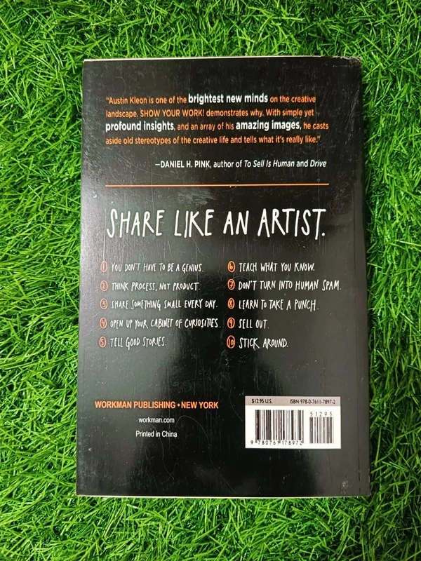 Show Your Work! by Austin Kleon | Creativity Sharing Guide, Personal Branding Book, Artist Growth Bestseller