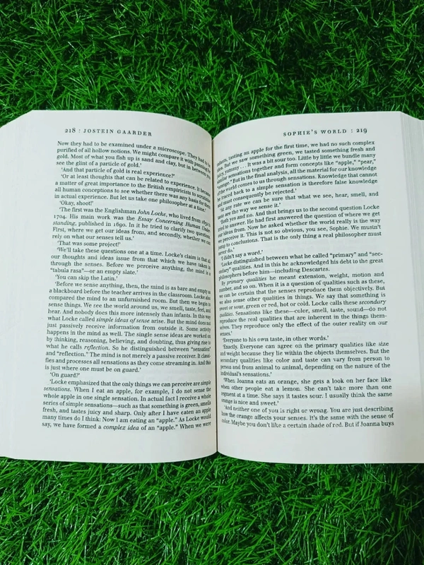 Sophie's World by Jostein Gaarder | Philosophy Fiction, History of Philosophy Book, International Bestseller Novel