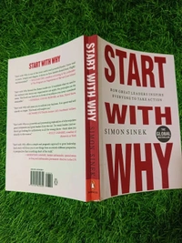 Start with Why by Simon Sinek | Leadership & Purpose Book, Business Motivation Bestseller, Inspirational Management Guide