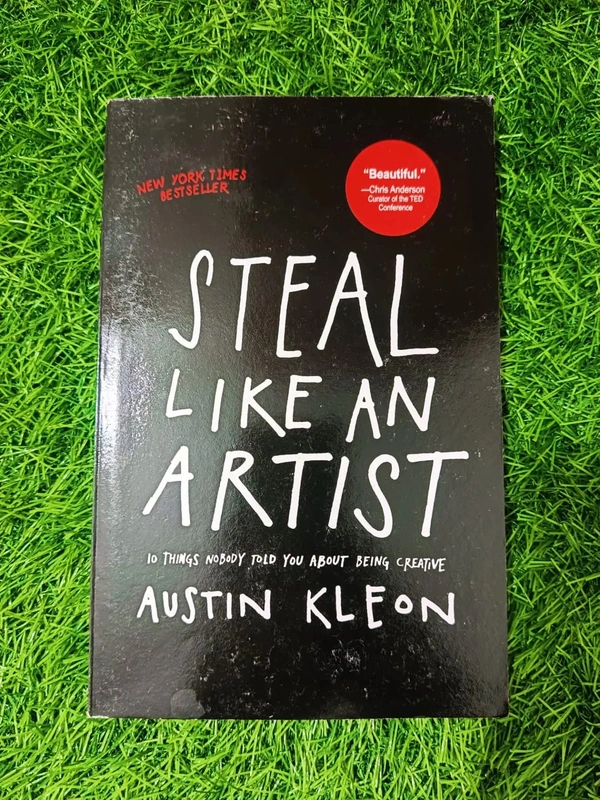 Steal Like an Artist by Austin Kleon | Creative Thinking Book, Inspiration for Artists, Creativity Bestseller