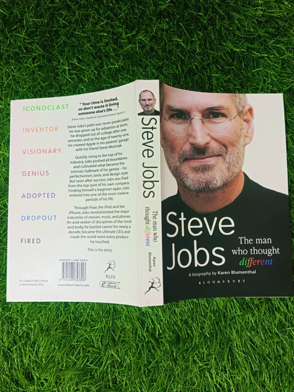 Steve Jobs by Walter Isaacson | Biography of Apple Founder, Entrepreneur Life Story, Motivational Business Book